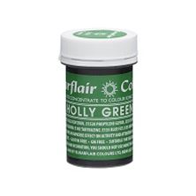 Picture of SUGARFLAIR EDIBLE HOLLY GREEN SPECTRAL PASTE 25G